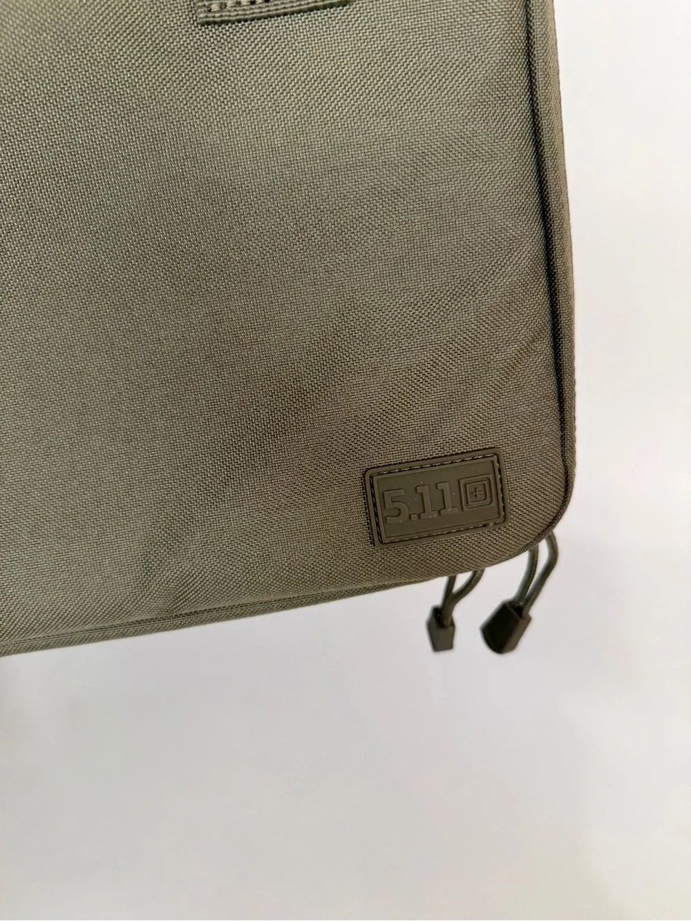 5.11 Single Pistol Case, Ranger Green 9”H x 12”L x 3” Deep Range Bag Full Zip